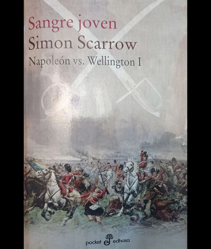 Couverture du livre: Sangre joven. Napoleón vs. Wellington I