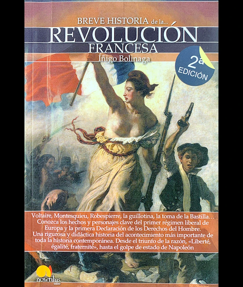 Couverture du livre: Breve historia de la Revolución Francesa